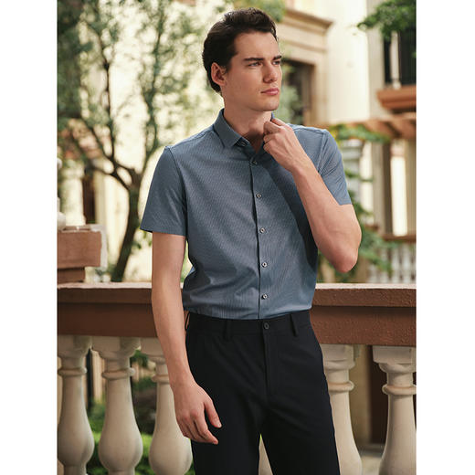 YvesFigarau伊夫·费嘉罗休闲短袖衬衫952407 商品图2