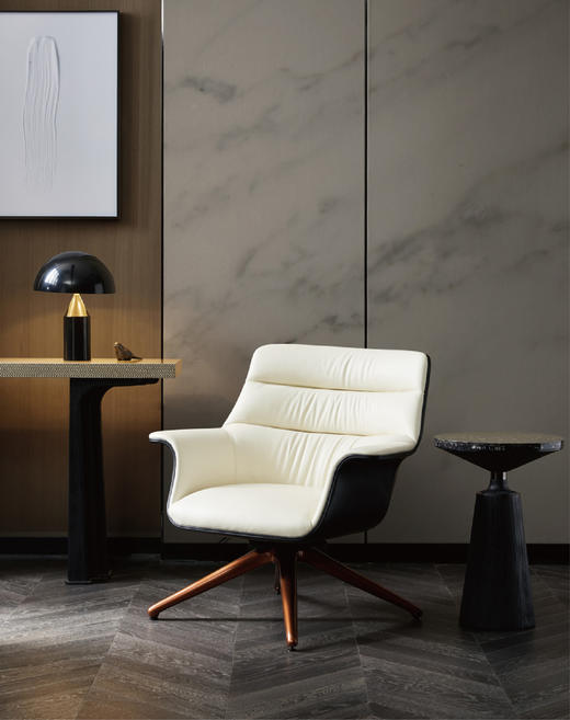 Otto 休闲椅 | 皮布面料可选，详询客服 商品图2