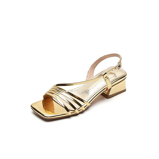 法式复古，一字带仙女风露趾镂空编织凉鞋MLD-AD758 商品图14