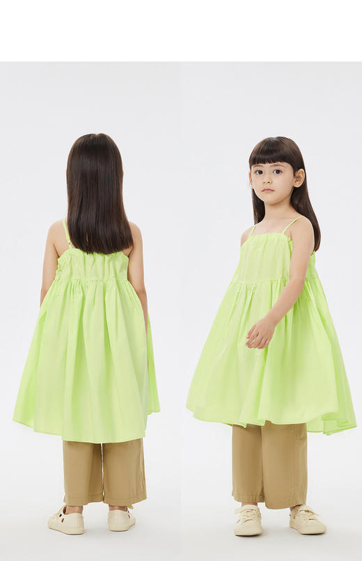 jnby  23年夏款  全棉府绸吊带连衣裙 1N6G12150 商品图7