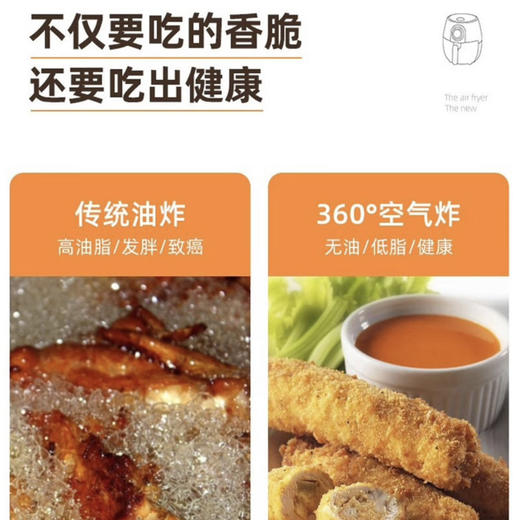 海尔（Haier）空气炸锅 HA-RM38 商品图3