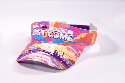 严素空顶帽3.2 魔术贴可调头围硬帽檐空顶帽健身跑步徒步严素态度 商品图0