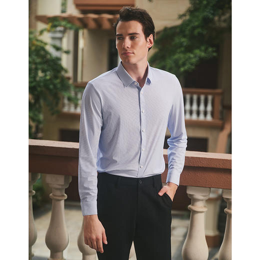 YvesFigarau伊夫·费嘉罗休闲长袖衬衫952302 商品图2