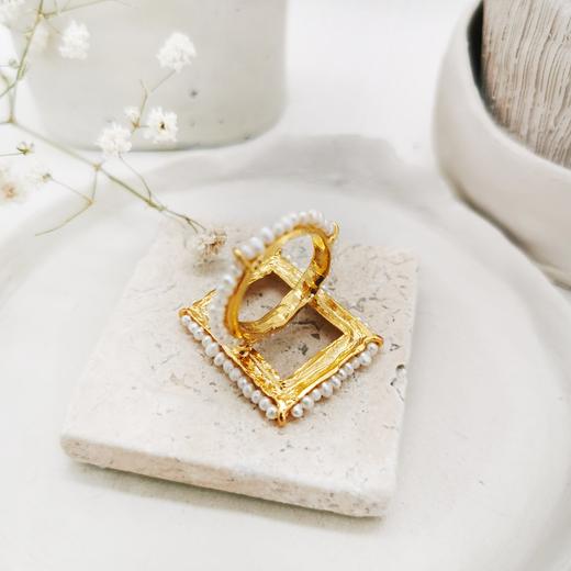 订购8周｜Elise Tsikis-Oros-珍珠 戒指［美国设计师］ 商品图2