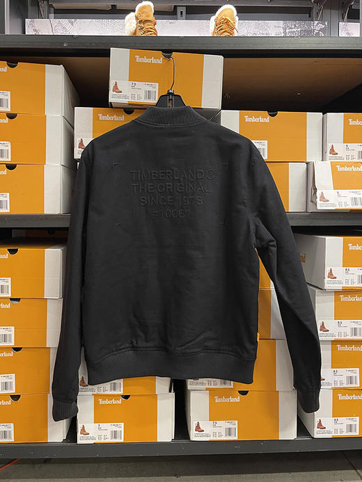 Timberland/添柏岚 男士棒球领纯色刺绣保暖夹棉长袖夹克外套 商品图1