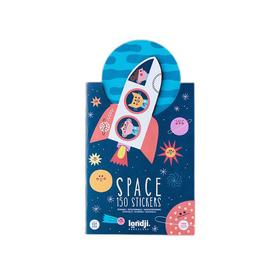 londji 太空主题 贴纸 创意手工 适合年龄3岁+ 西班牙玩具 AC005U