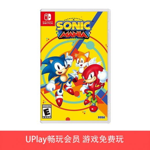 【畅玩卡可租】二手Switch游戏 索尼克 狂热 音速小子 狂欢 中文版 商品图0