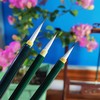 绿紫勾线毛笔 、羊 毛、兔尖国画勾画、画柳叶、描衣纹 商品缩略图3