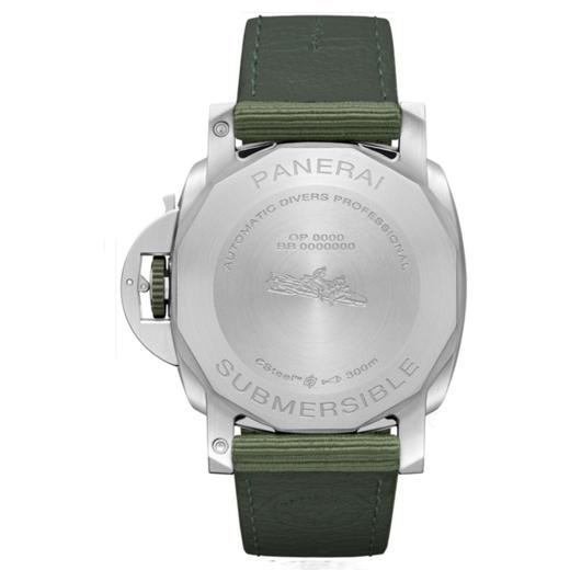 沛纳海 Panerai  Submersible 潜行系列 QuarantaQuattro eSteel™ Verde Smeraldo 腕表 PAM01287 商品图3