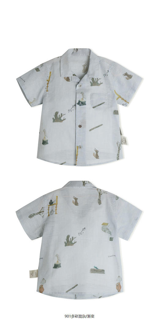 jnby  23年夏款  短袖衬衣  YN6211350 商品图6