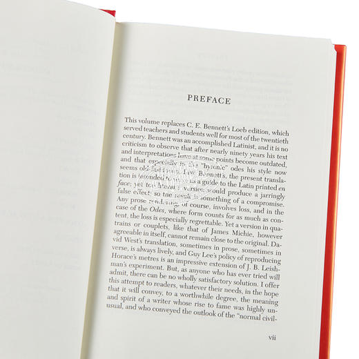 【中商原版】贺拉斯：希腊抒情颂诗颂歌集 英文原版 Horace Odes and Epodes 商品图3