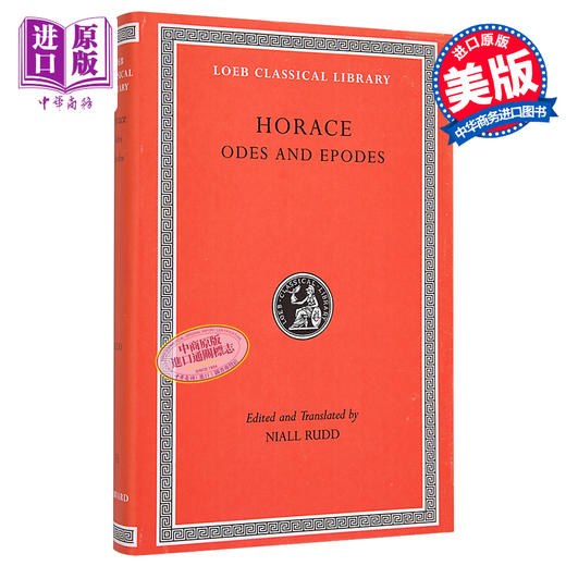 【中商原版】贺拉斯：希腊抒情颂诗颂歌集 英文原版 Horace Odes and Epodes 商品图0
