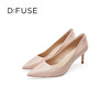 DFuse迪芙斯秋季新款漆皮尖头细跟高跟鞋OL职业单鞋DF33111114 商品缩略图2