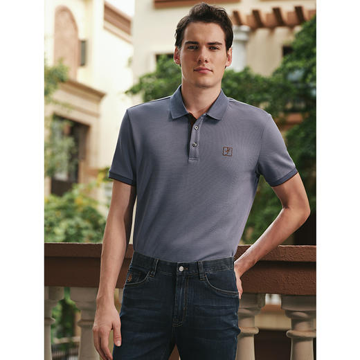 YvesFigarau伊夫·费嘉罗休闲短袖T恤950816 商品图1