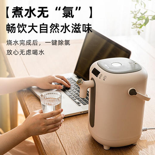 小熊（Bear） 电热水瓶热水壶烧水壶家用3L饮水机304不锈钢多段控温 ZDH-H30B1 3L大容量 商品图1