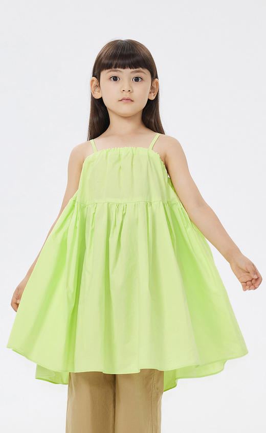 jnby  23年夏款  全棉府绸吊带连衣裙 1N6G12150 商品图6