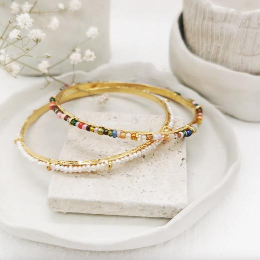 北京仓｜Elise Tsikis-Kato-珍珠 手镯［美国设计师］ 商品图2