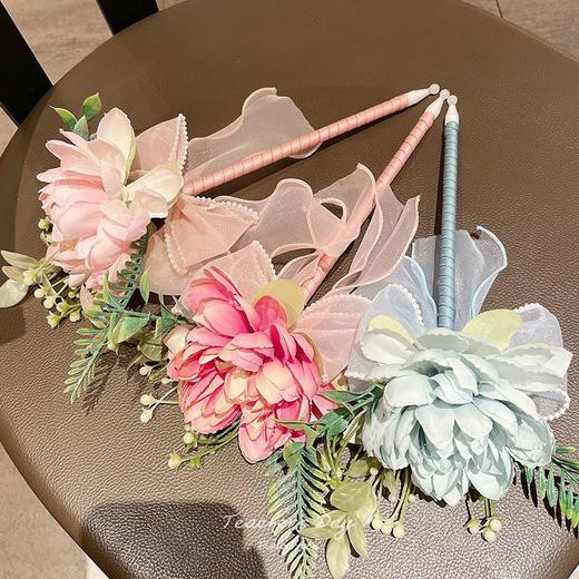 教师节女老师礼物实用礼品创意玫瑰花束笔花朵圆珠笔贺卡 商品图6