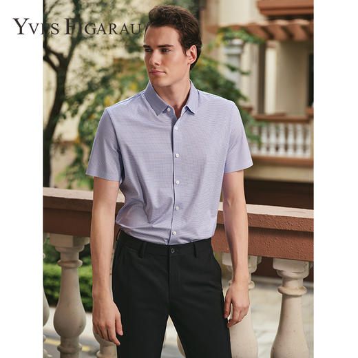 YvesFigarau伊夫·费嘉罗休闲短袖衬衫952412 商品图0