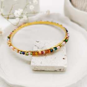 订购8周｜Elise Tsikis-Kato-彩色 串珠 手镯［美国设计师］