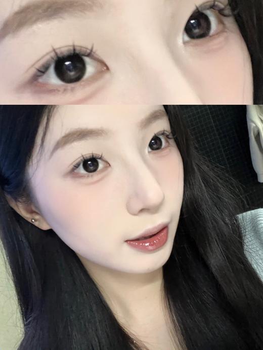 honey egg 半年抛 黑茶茶 直径14.2mm着色13.3mm 商品图3