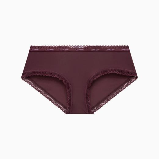 【海南专供价】CKU新款女士性感蕾丝拼接防夹臀半包臀三角内裤QD3767VLL 商品图3