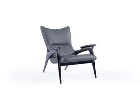 Adam 休闲椅 | 皮布面料可选，详询客服