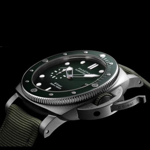 沛纳海 Panerai  Submersible 潜行系列 QuarantaQuattro eSteel™ Verde Smeraldo 腕表 PAM01287 商品图1
