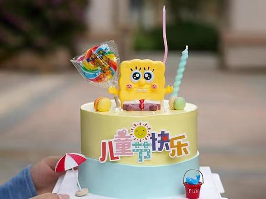 海绵宝宝-儿童节蛋糕 商品图0