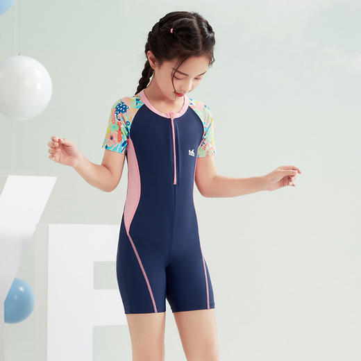 【教练推荐 抗氯速干泳衣】YINGFA儿童泳衣 夏季游泳训练专业泳装 超舒服的儿童泳衣 中大童连体泳衣 商品图9