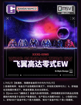 Qmsv-mini 飞翼高达 8只/盒 盲盒