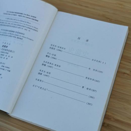 午夜文丛：《高大的金发女郎》《望远镜：新小说新一代作家作品选》《史前史:新小说新一代作家作品选2》，[法]让.艾什诺兹、埃里克.舍维拉尔、帕.德维尔等著，湖南文艺出版社1999-2002年一版一印， 商品图11