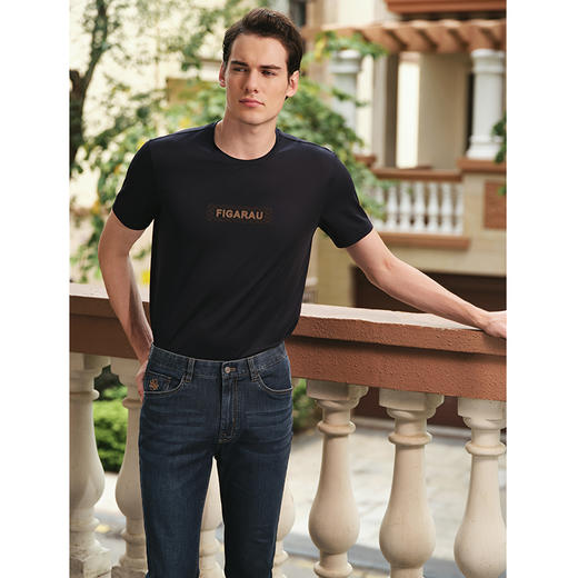 YvesFigarau伊夫·费嘉罗休闲短袖T恤956806 商品图3