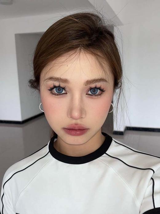 E-lensstyle 美瞳半年抛 伯利兹蓝 直径14.5mm着色13.8mm 商品图3