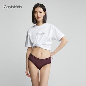 【海南专供价】CKU新款女士性感蕾丝拼接防夹臀半包臀三角内裤QD3767VLL