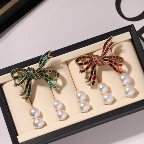 甄选·中古风 美式复古风蝴蝶结胸针 商品图3