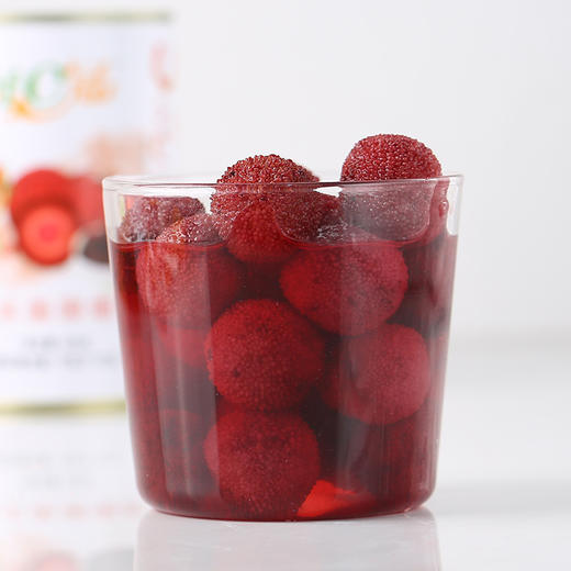 好C冠糖水杨梅罐头425g  水果颗粒奶茶店专用霸气杨梅原料 商品图1