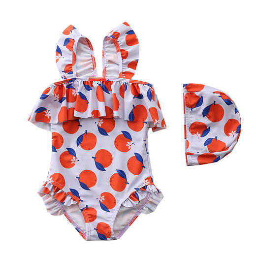 【运动户外】新款宝宝婴儿泳装女童连体游泳衣 商品图3