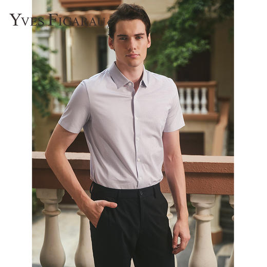 YvesFigarau伊夫·费嘉罗休闲短袖衬衫9524123 商品图0