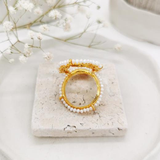 订购8周｜Elise Tsikis-ISOS-珍珠 圆环 戒指［美国设计师］ 商品图3