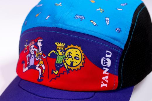 严素全顶帽 野心勃勃/闪电速度硬帽檐可调头围运动全顶帽健身跑步徒步严素态度 商品图7