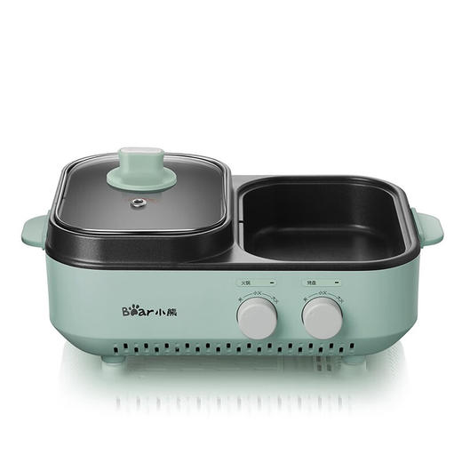 小熊（Bear）电烧烤炉烤串机家用可定时无油烟电烤炉电烤盘烤肉锅 DKL-C12J5 商品图1