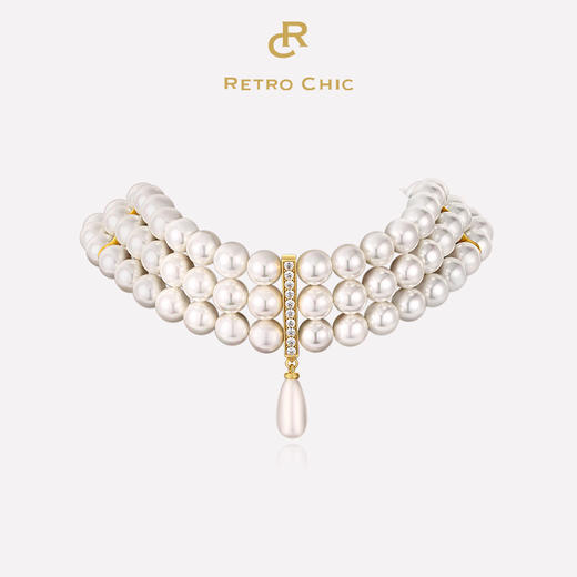 【蒋勤勤&刘惜君&安崎同款】Victoria维多利亚系列｜加冕女王项链 商品图0