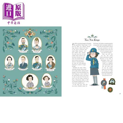 【中商原版】英女王主题绘本2册套装 Queen Elizabeth 伊莉莎白二世 儿童绘本故事图画书 英文原版 进口图书 衣橱 Wardrobe 商品图3