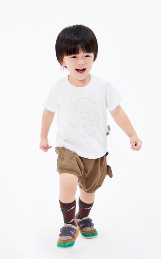 jnby  23年夏款  长绒棉柔软短裤 YN6E12320 商品图3