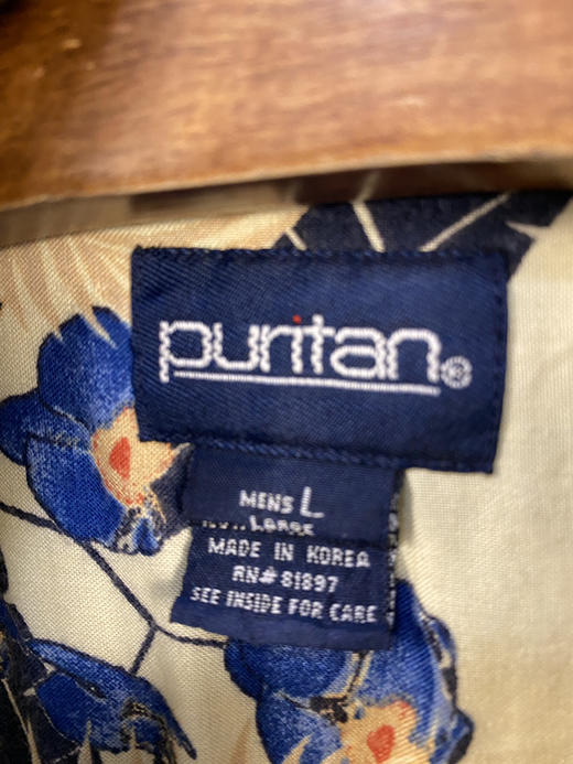 90年代 Vintage puritan 韩国制 夏威夷衬衫_HWIS(L) 商品图2