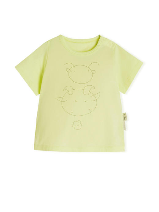 jnby   23年夏款  长绒棉Q萌可爱短袖T恤  YN6112400 商品图3