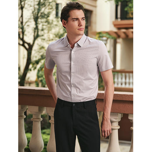 YvesFigarau伊夫·费嘉罗休闲短袖衬衫9524123 商品图1