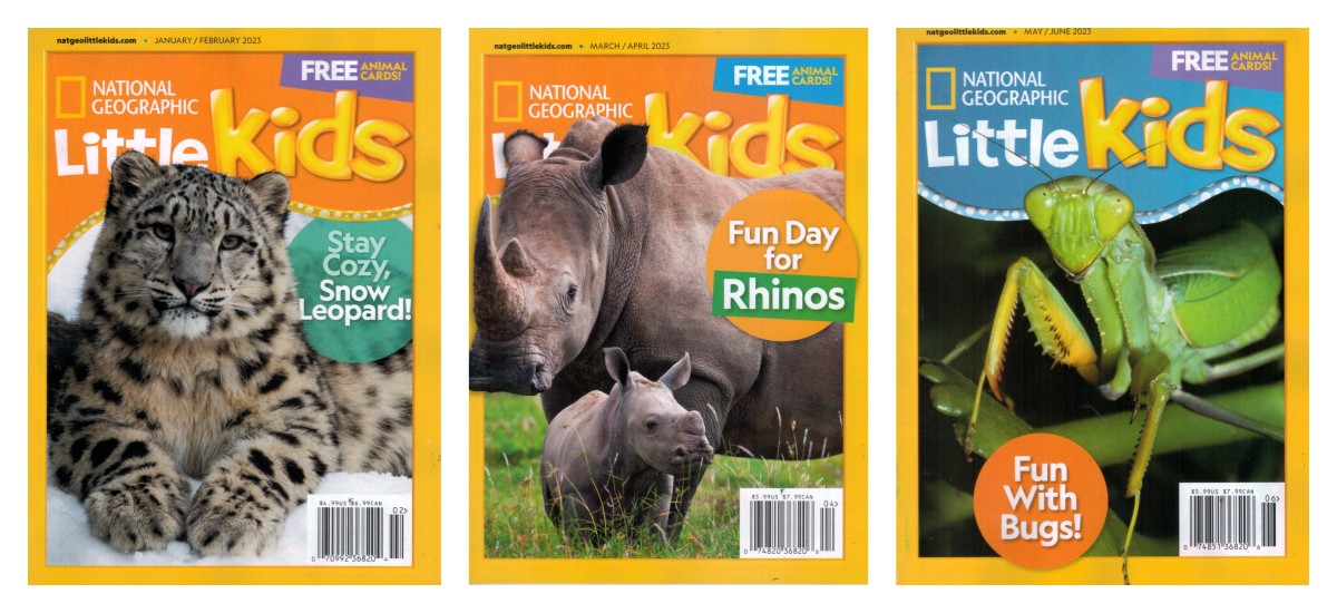 【3级别可选】美国国家地理幼儿版/儿童版/成人版 National Geographic Little Kids/Kids 开学季订阅福利
