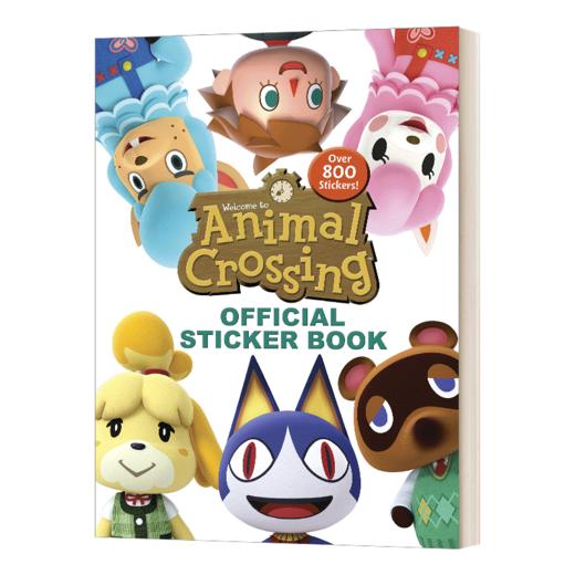 英文原版 Animal Crossing Official Stick Book 动物森友会官方贴纸书 英文版 进口英语原版书籍 商品图0